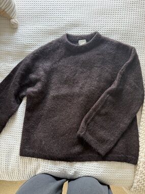 Mohair Chocolate Brown Women’s Sweater